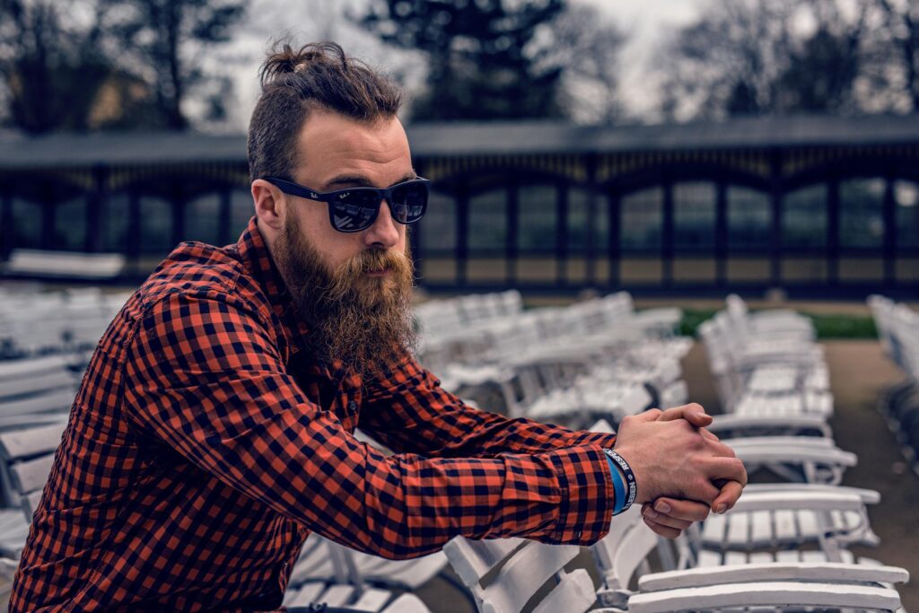 Man with Stylish Hairstyle
